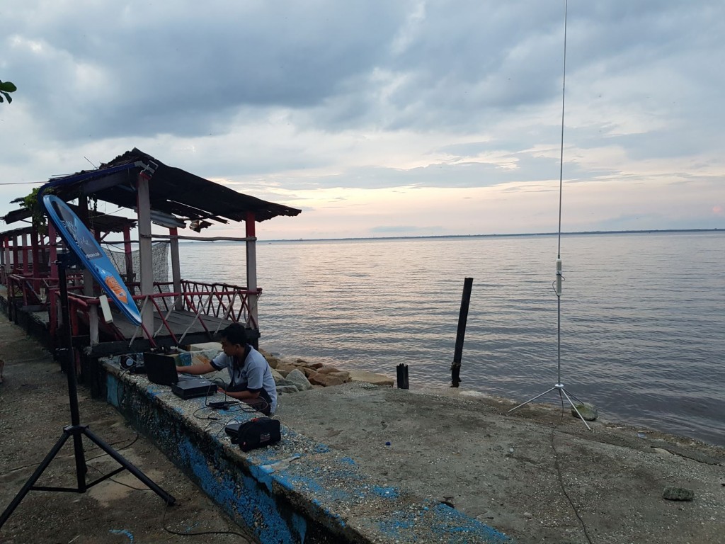 Pantai Koneng Dumai - Riau di aktivasi
